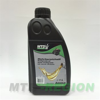 МАСЛО 4-ТАКТНОЕ MTD SAE 10W-30, 1Л
