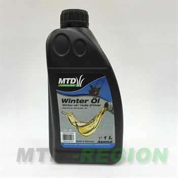 Масло 4-тактное зимнее MTD SAE 5W-30, 1л - фото 4844