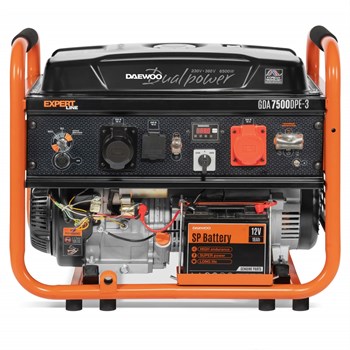 Генератор бензиновый  DAEWOO GDA 7500 DPE-3 - фото 9252