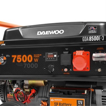 Генератор бензиновый DAEWOO GDA 8500E-3 - фото 9341